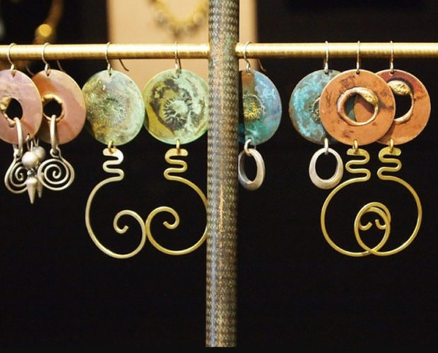 variety of earrings by Lochlin Smith
