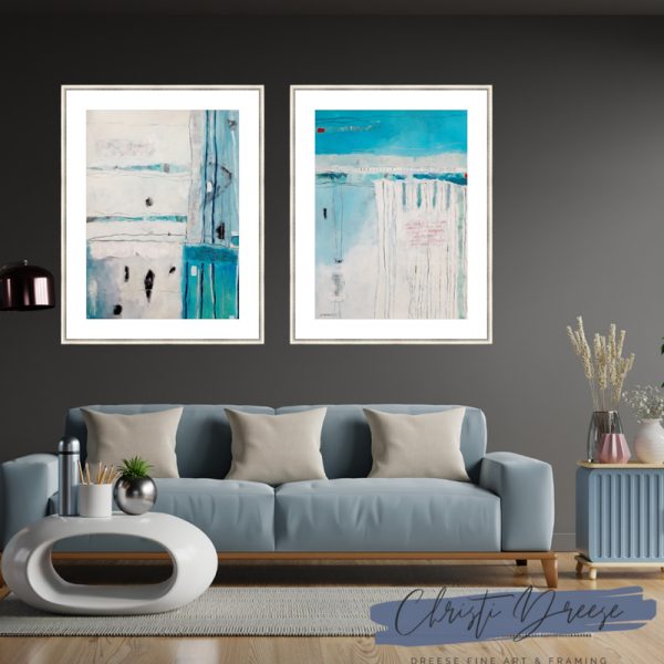 abstract paintings by Christi Dreese