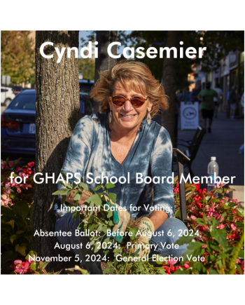 elect Cyndi Casemier for GHAPS school board 2024