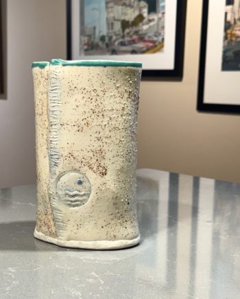 handmade ceramic vase by cyndi casemier
